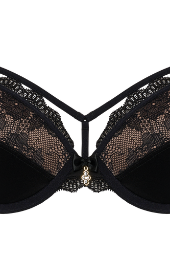 Carita black lace and sand  Marlies Dekkers designer lingerie